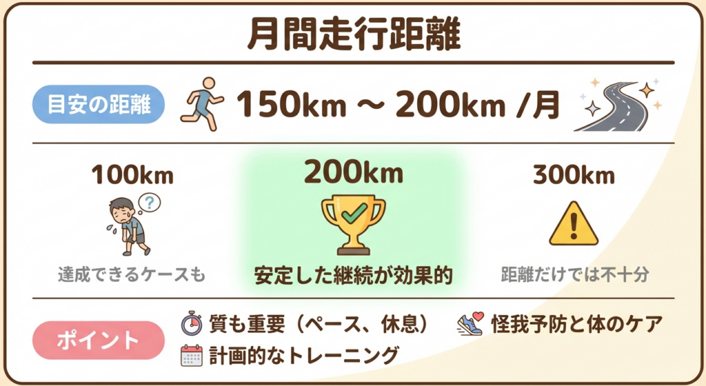 サブ4の月間走行距離