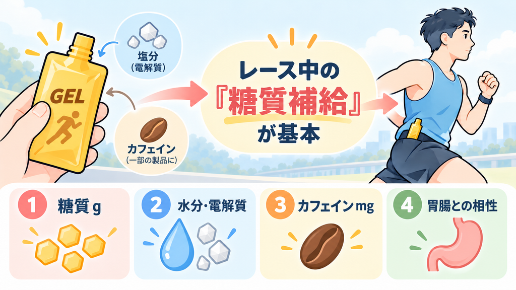 ジェル比較の要素4つ